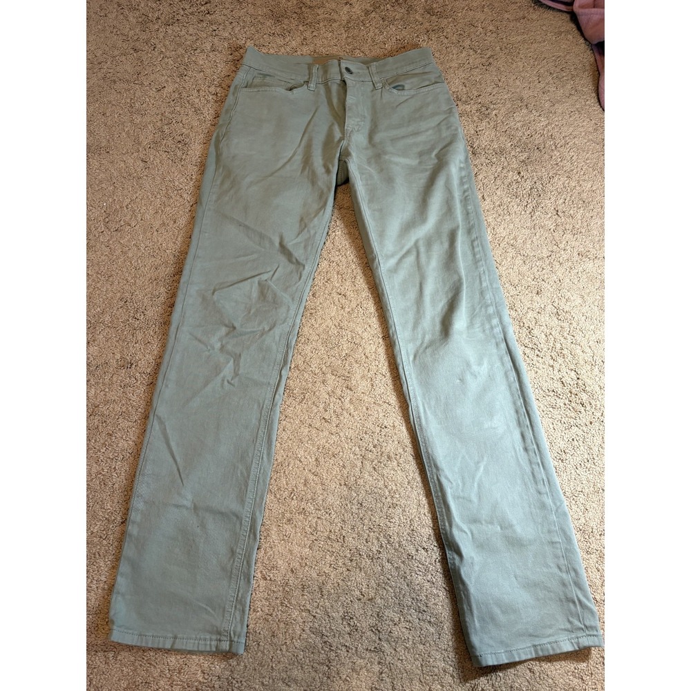 Joe's‎ Jeans Men's Size 30 Bay (Light Green) Straight Leg Muse Hipster Preppy